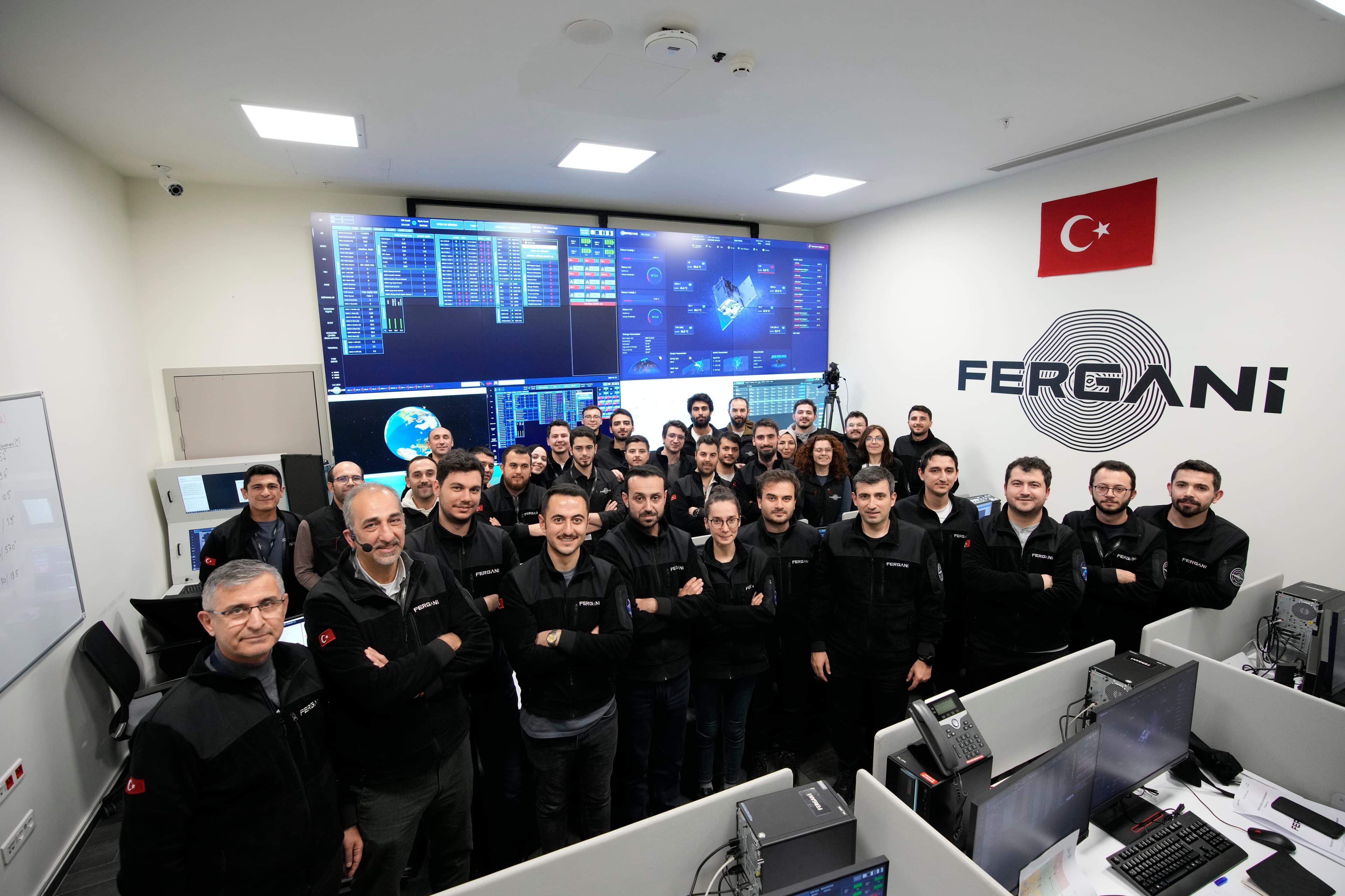 MİLLİ UYDU FERGANİ FGN-100-d1 UZAYDA