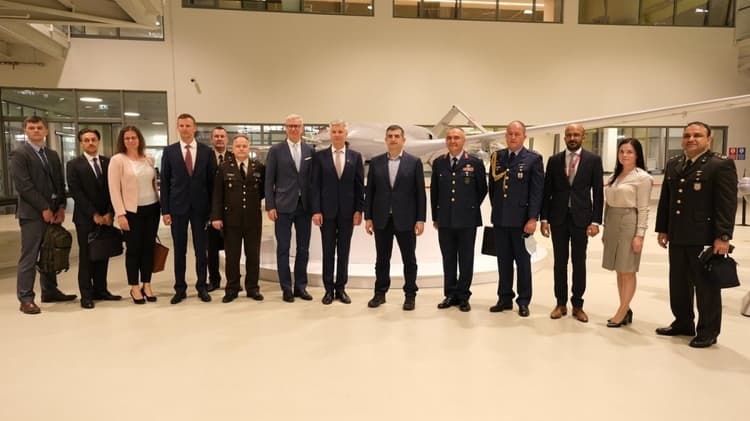 ARNAVUTLUK İÇİŞLERİ BAKANI, BAYKAR'I ZİYARET ETTİ