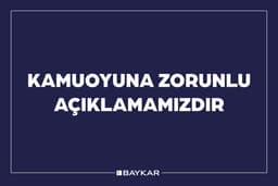 Kamuoyuna zorunlu açıklamamızdır - Haber Görseli