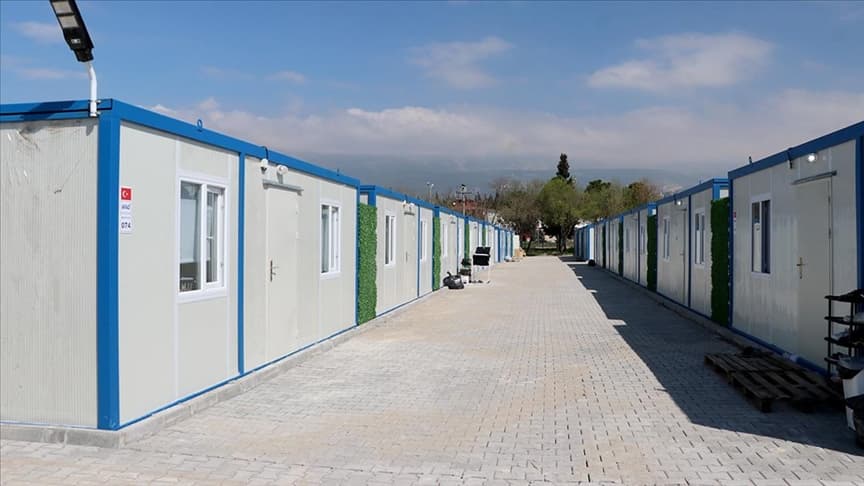 Kahramanmaraş'ta "Baykar Konteyner Kent"te 90 konteyner daha afetzedelere teslim edildi