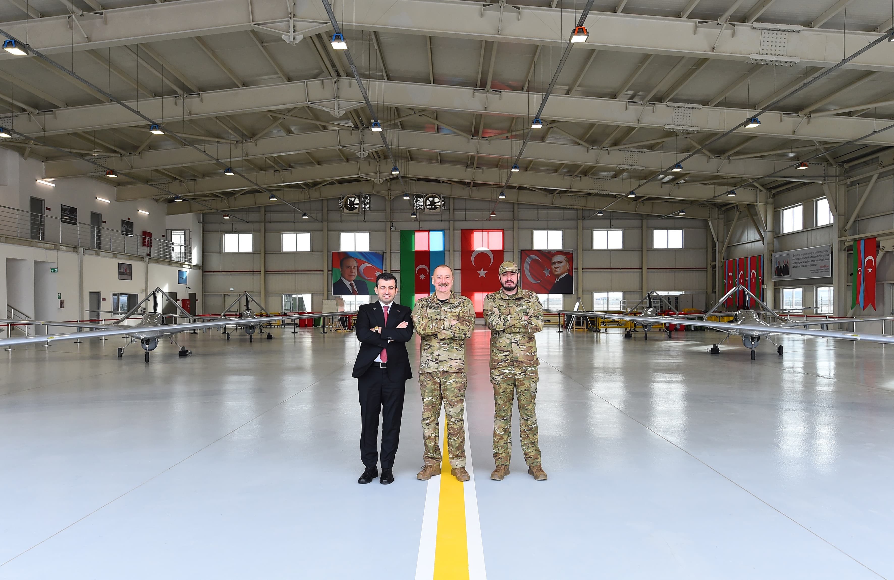 Azerbaijan opens facilities for new Akinci drone