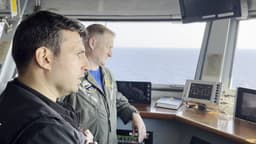 Baykar Yönetim Kurulu Başkanı Selçuk Bayraktar ABD uçak gemisine konuk oldu - Haber Görseli